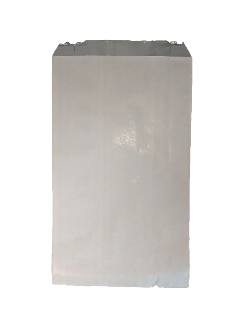 White kraft plain foil bag