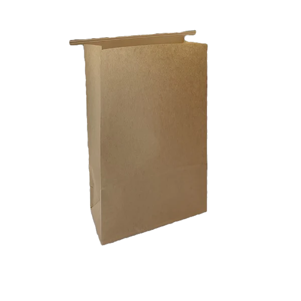 Brown kraft Tin Tie Bag Without Window - Large