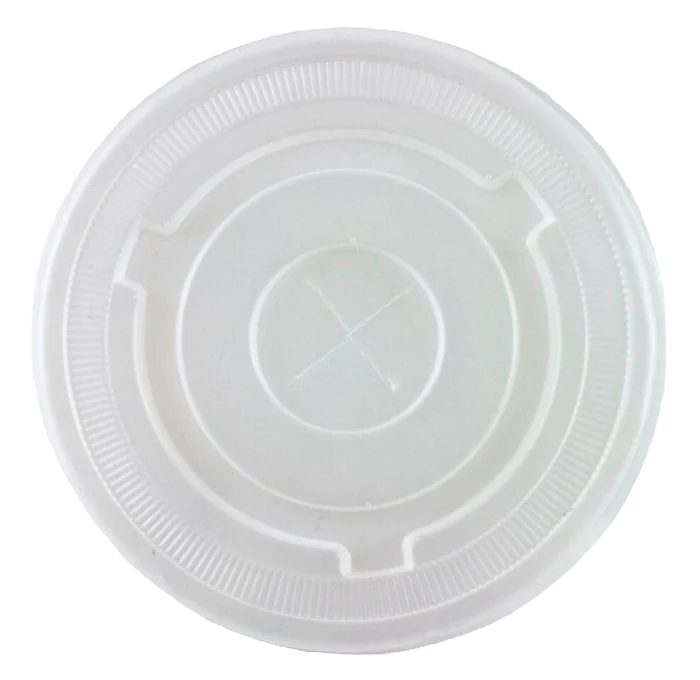 84mm PET Flat Lid (Fits 10/12oz Cups) (1000pcs/ctn)