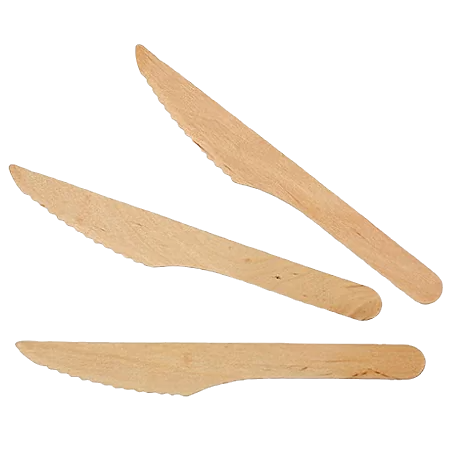 coated wooden knife