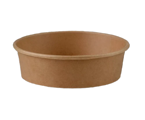 PLA Coated Salad Bowl - 500ml (300pcs/ctn) - Wholesale Compostable Bowls | ZenPacks