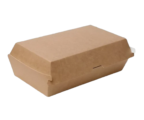 brown kraft cardboard snack box large