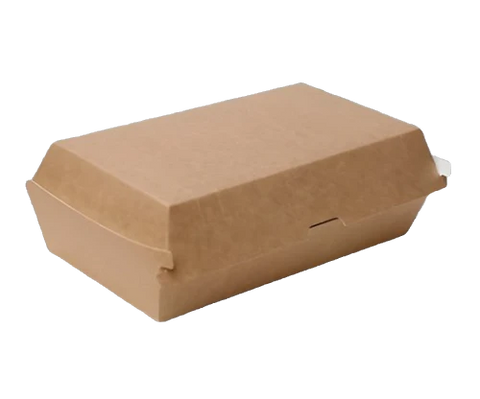 brown kraft cardboard snack box large