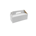white kraft pack and carry catering box