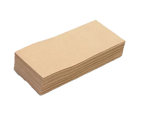 brown 2 ply dinner napkins