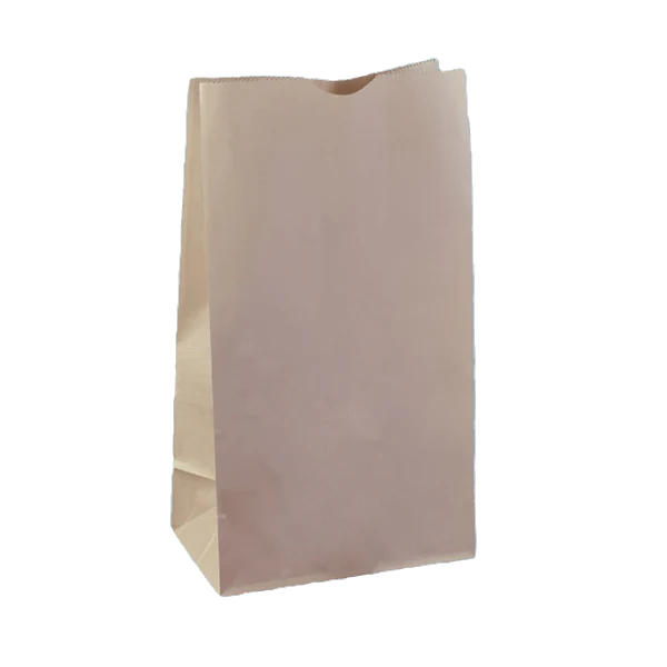 Brown Kraft Takeaway Bags SOS 12