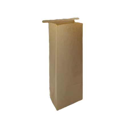 Brown Kraft Tin Tie Bag Without Window - Small