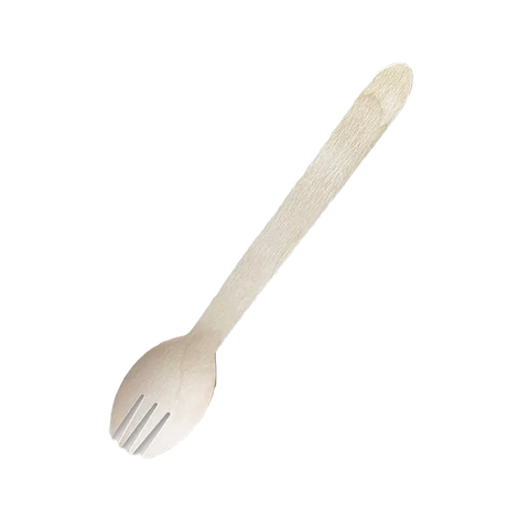 wooden spork