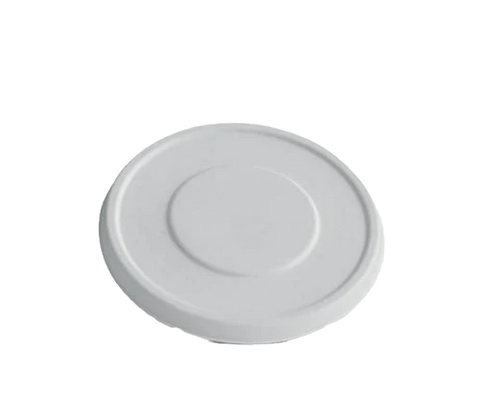 650ml Sugarcane Round Container Lids (800pcs/ctn)