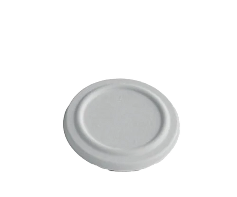 Sugarcane Round Container Lids - Fits 340/500ml (500pcs/ctn)