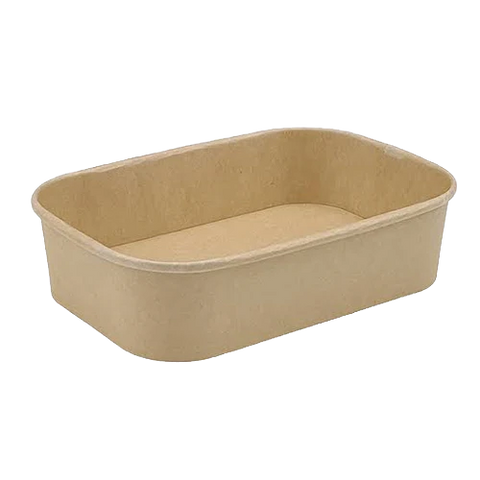 Rectangle Paper Container - 650ml (300pcs/ctn）