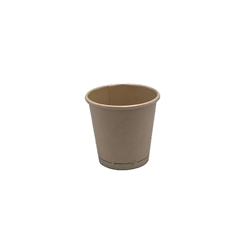 Bamboo Aqueous Coated Single Wall Cup in 4oz