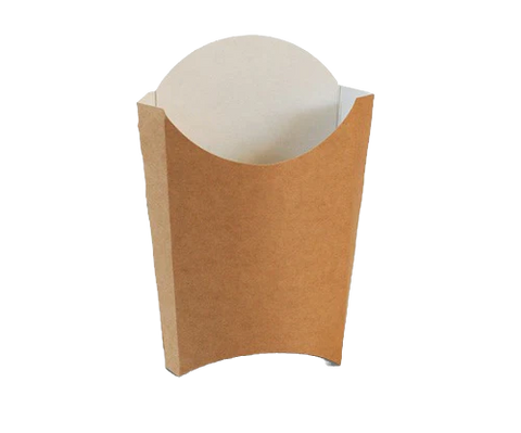 Kraft Takeaway Chip Boxes - Large (1000pcs/ctn)