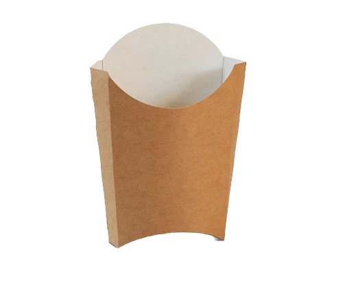 Kraft Takeaway Chip Boxes - Large (1000pcs/ctn)