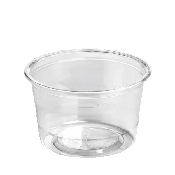 transparent 140ml PLA Takeaway Container