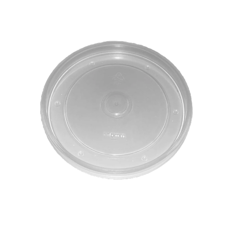 PP Kraft Paper Bowl Lids - 118mm (Fits 26/32oz) (500pcs/ctn)