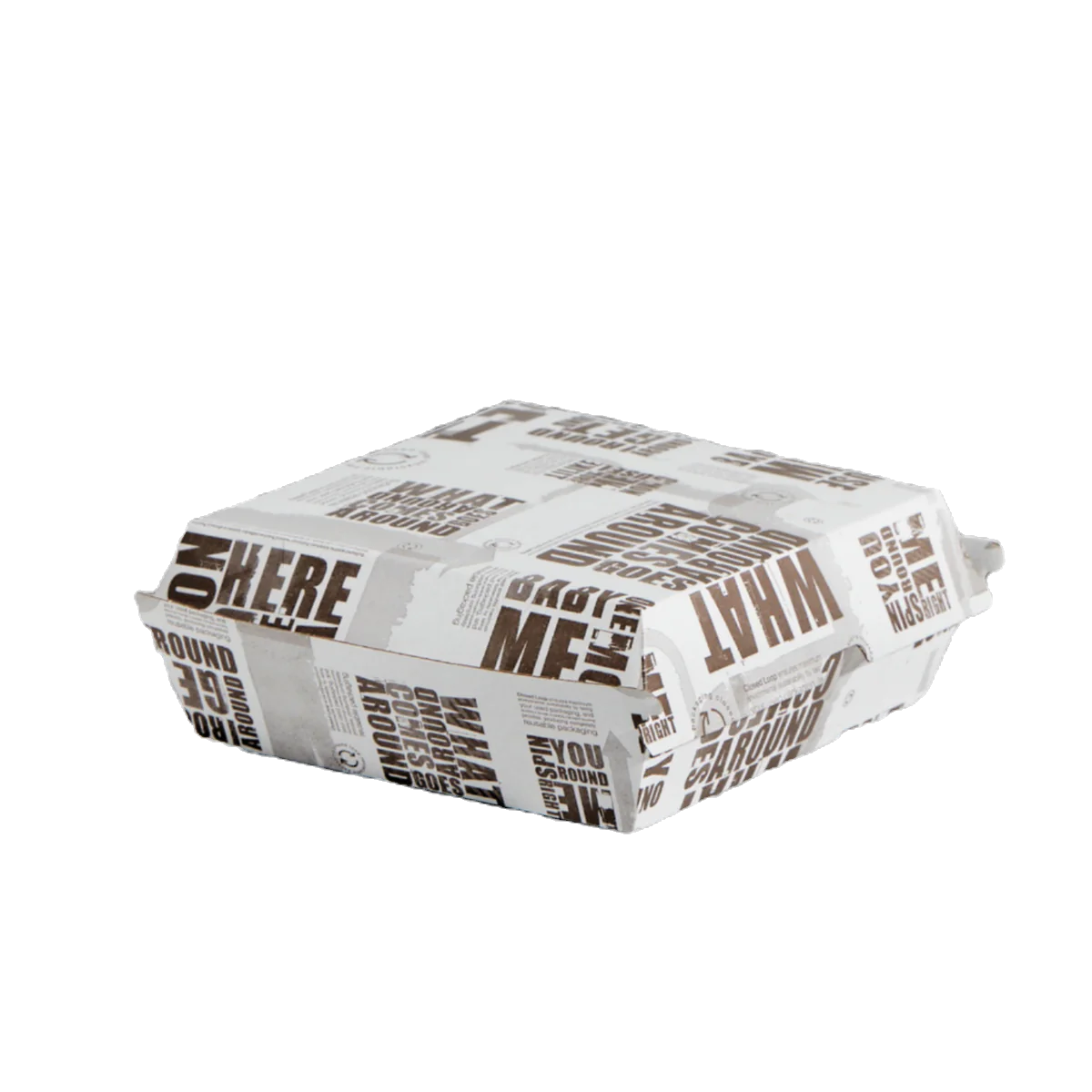 kraft enviro range takeaway clamshell container dinner sized