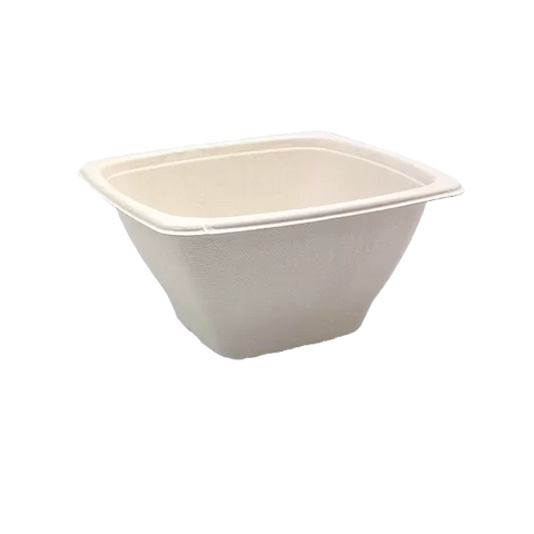 unbleached sugarcane square container 42oz