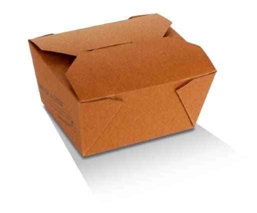 1500ml PLA Coated Lunch Boxes - Large (200pcs/ctn) - Wholesale Compostable Containers | ZenPacks