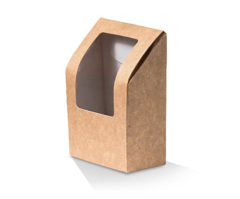 Wrap Box with PLA Window 500pc/ctn